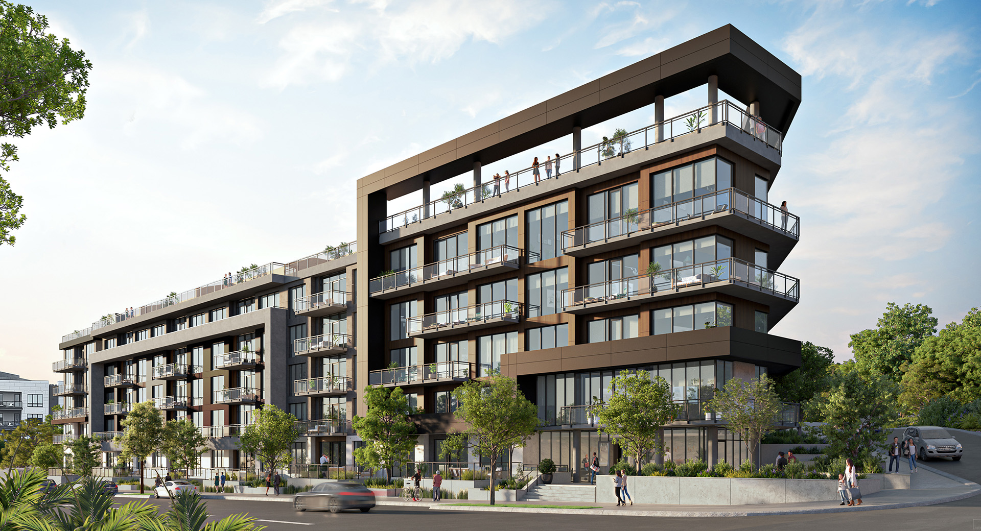 Athena at the Park Exterior Rendering